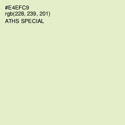 #E4EFC9 - Aths Special Color Image